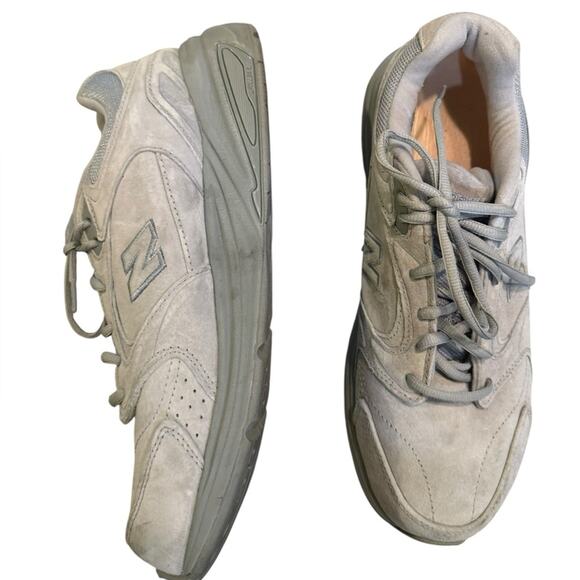 New Balance Suede Gray Walking Shoes Mens Size 11 MW927GR Comfort Rollbar main image 5